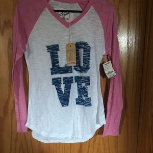 LOVE long sleeve shirt